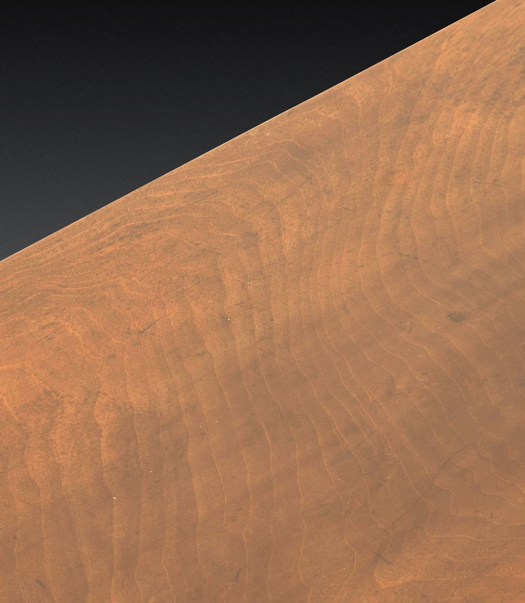 Long Regency Mahogany Hall Bench en vente 1