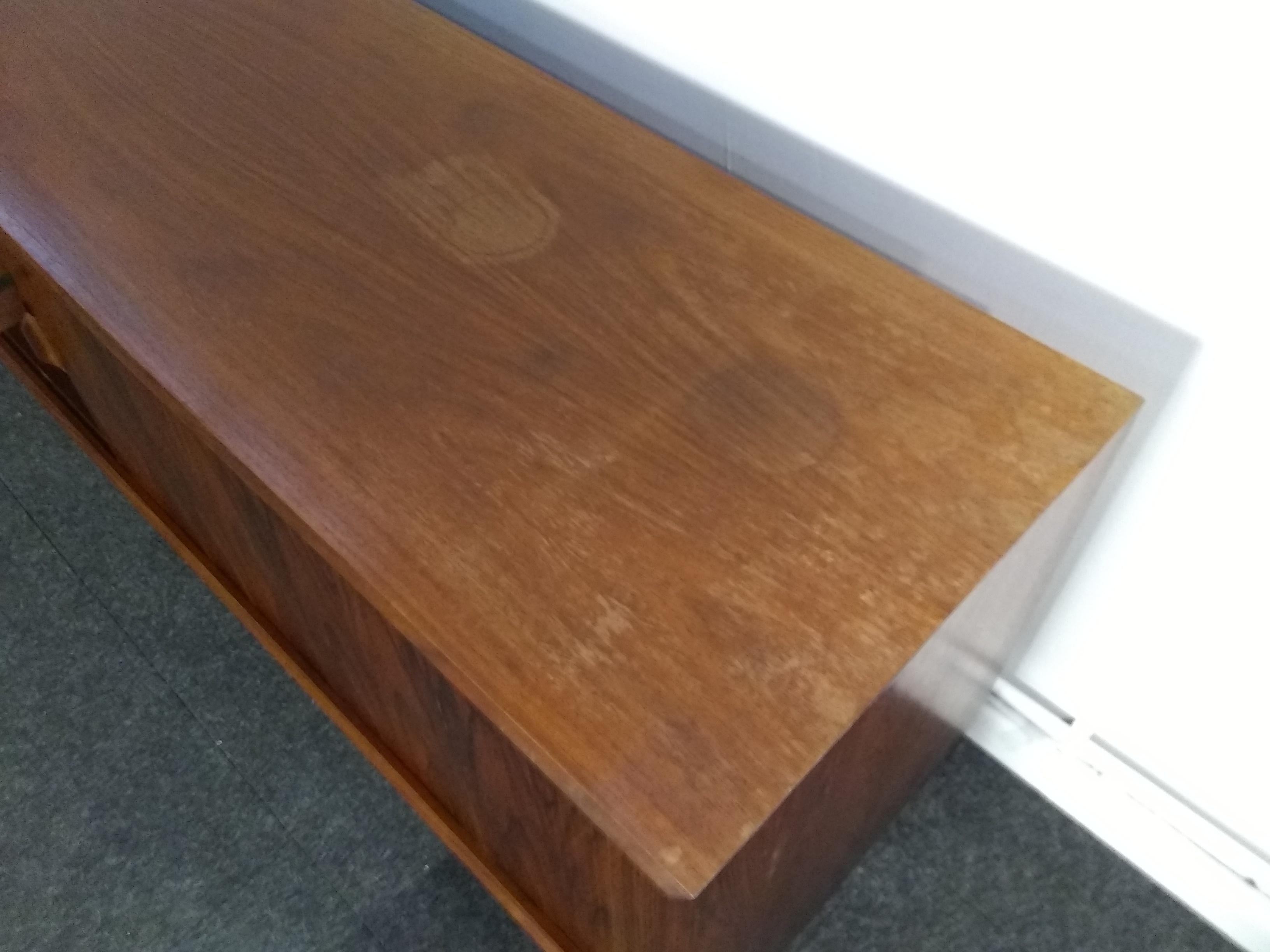 Long Rosewood Credenza by Ib Kofod-Larsen for Faarup Møbelfabrik 4