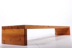 Long Scandinavian Bench in Solid Pine by Sven Larsson, 1960s