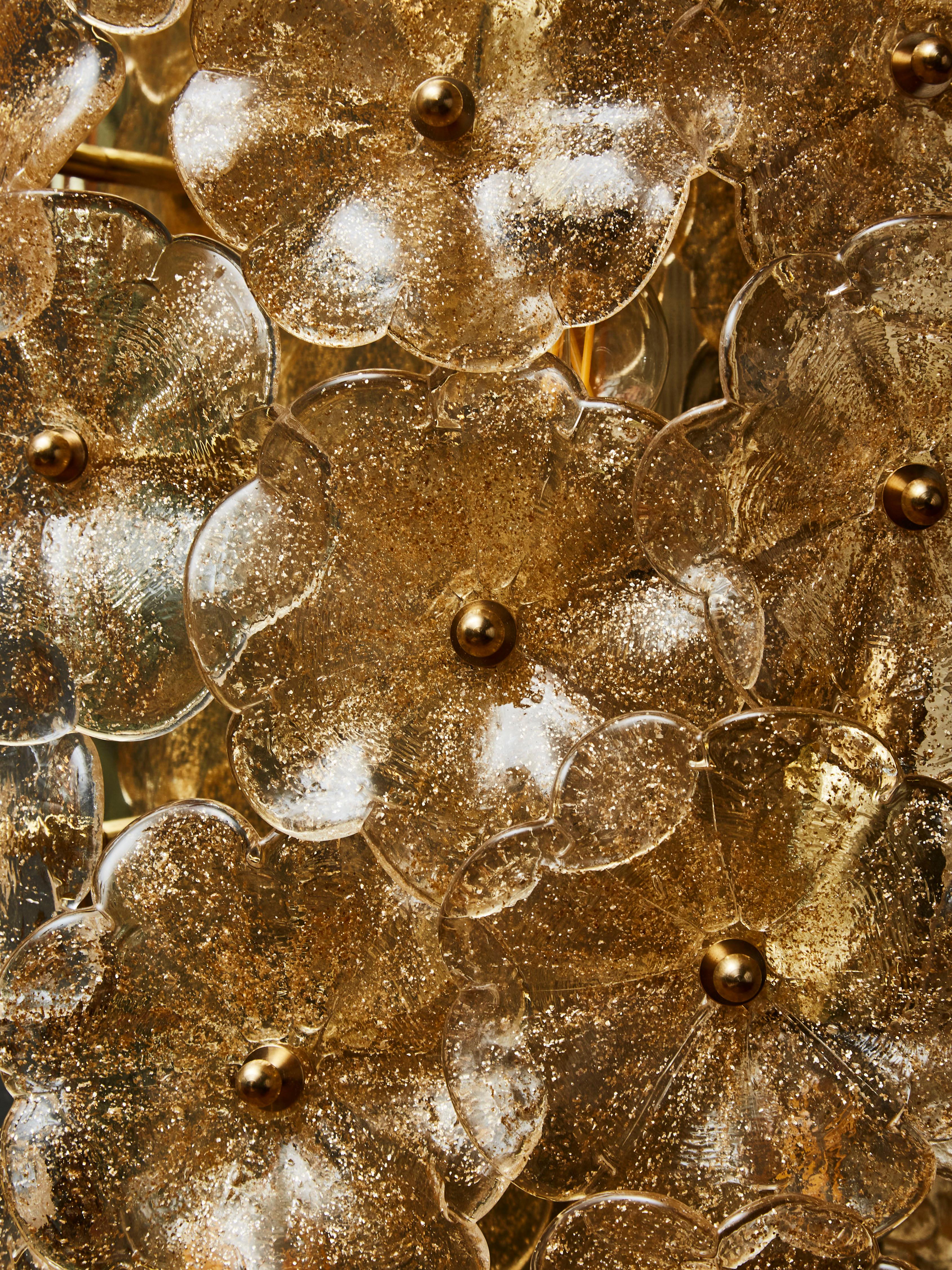 Appliques longues en verre de Murano par Studio Glustin Excellent état - En vente à Saint-Ouen (PARIS), FR