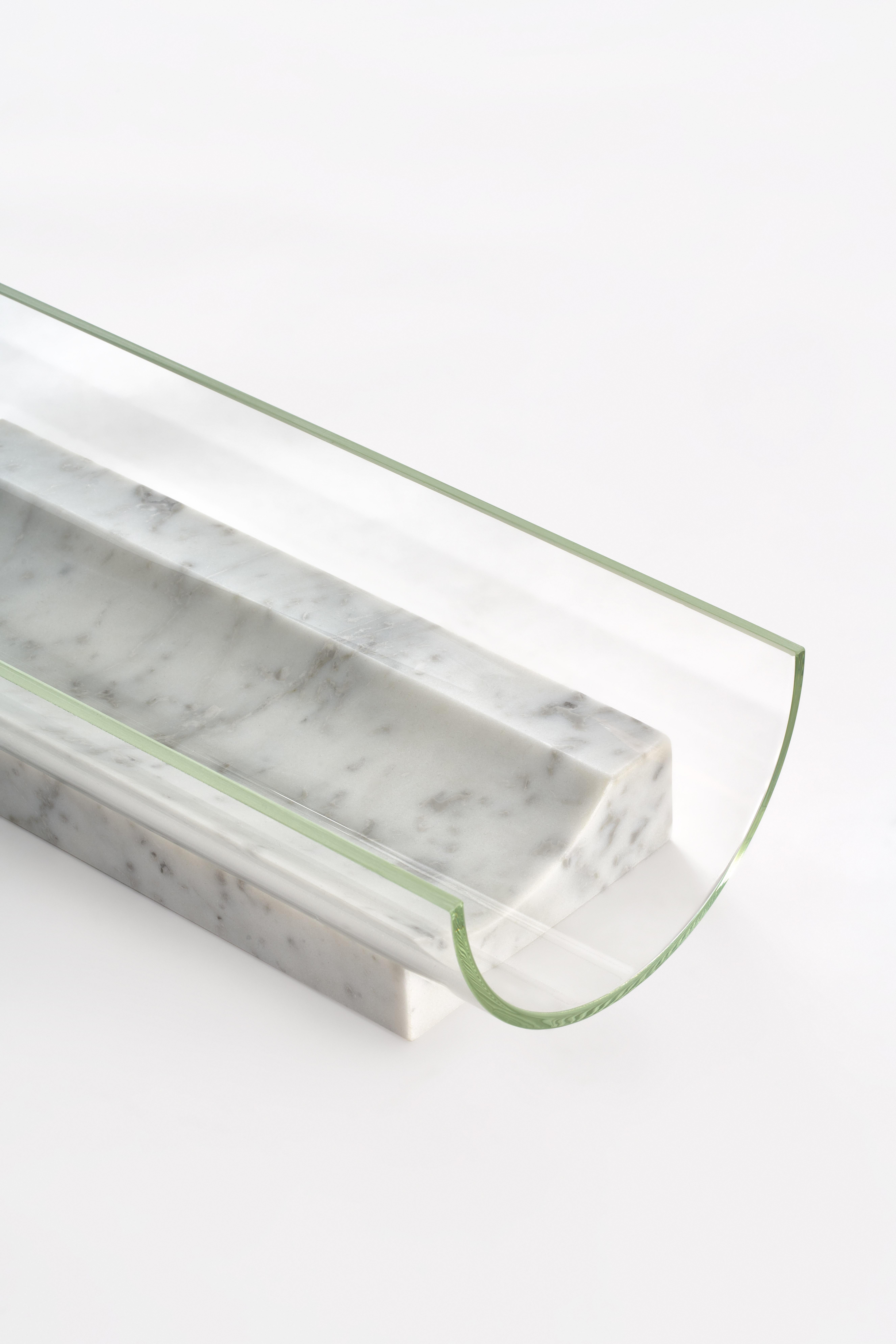 Modern Long Segno Bowl, Giorgio Bonaguro