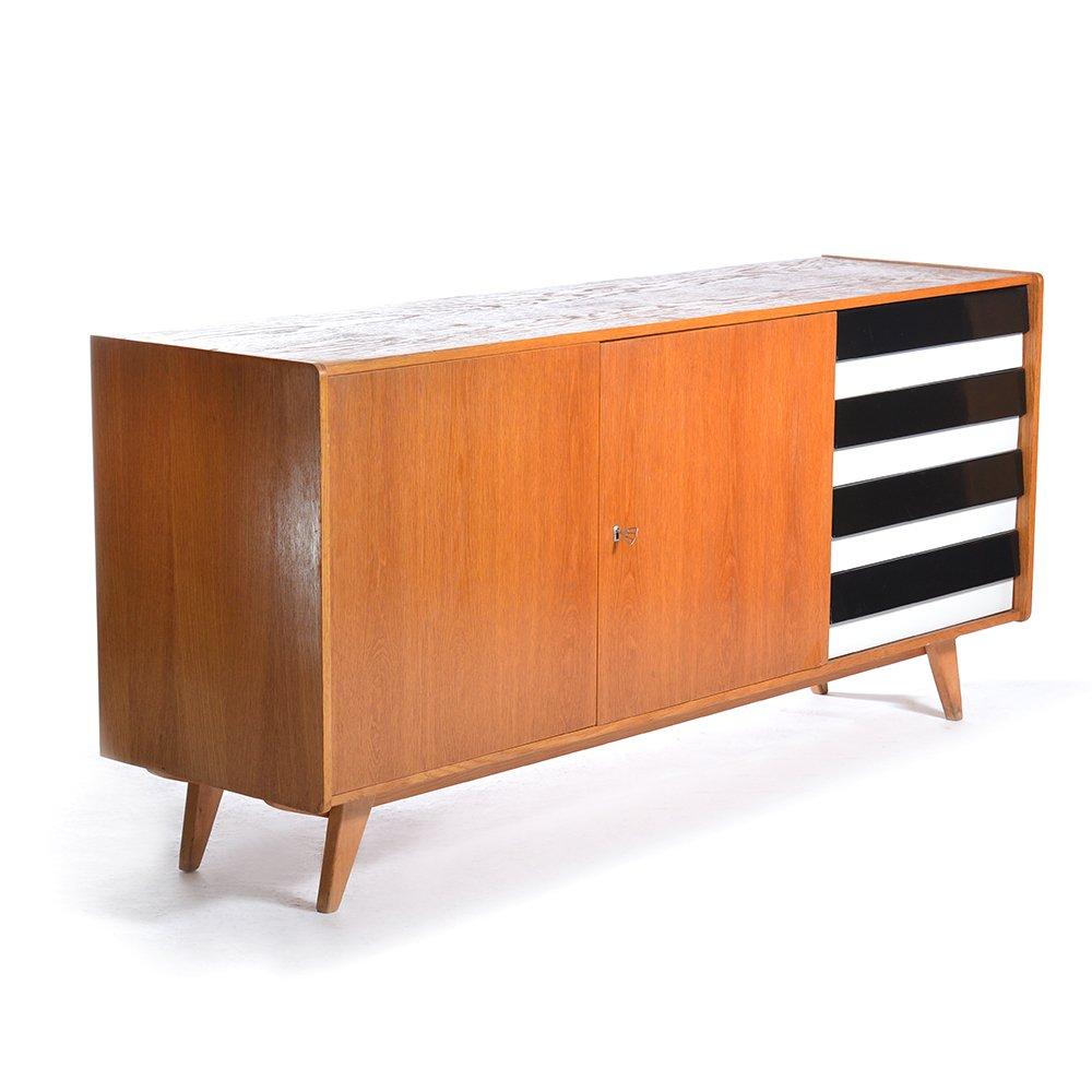 Long Sideboard Type U-460 by Jiri Jiroutek for Interior Praha, 1960s For Sale 2