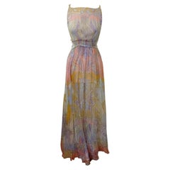 Emilio Pucci Long silk dress size 40