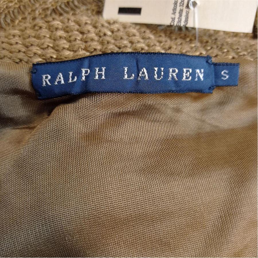 Brown Ralph Lauren Long skirt size S For Sale