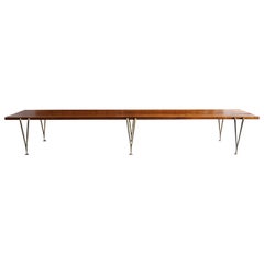Long Slat Bench by Hugh Acton
