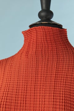 Long sleeves pleated top Issey Miyake
