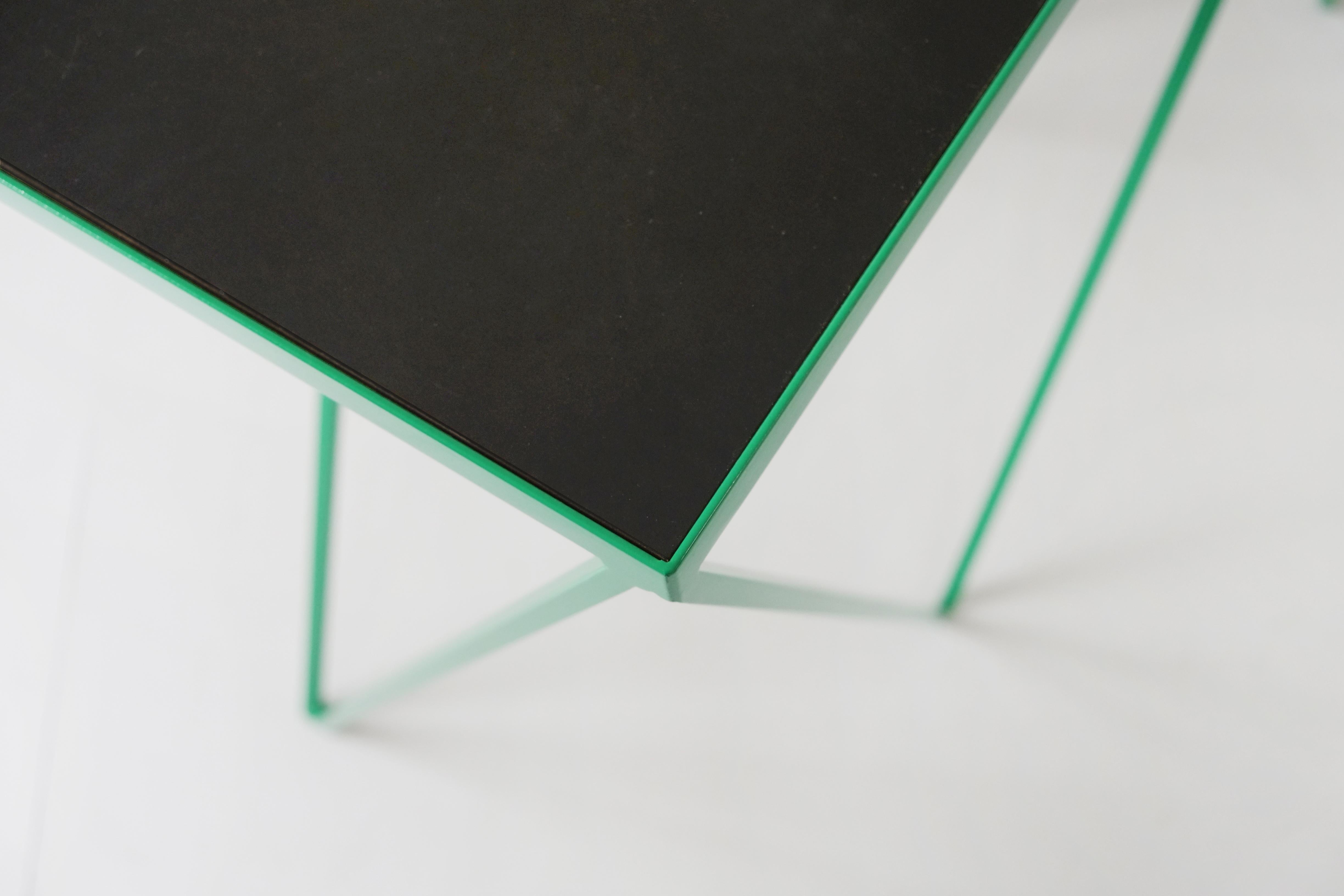 Long Slim Burgundy Giraffe Console Table - Customisable Colour & Size For Sale 4