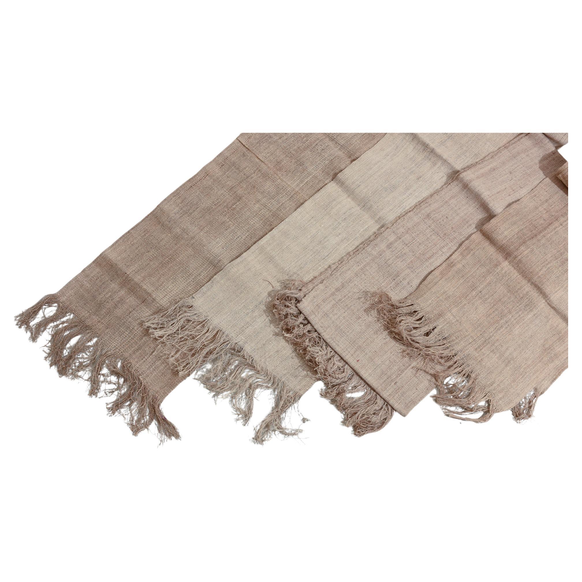 Arcaistico Lunghe strisce di Hempe come tende in vendita