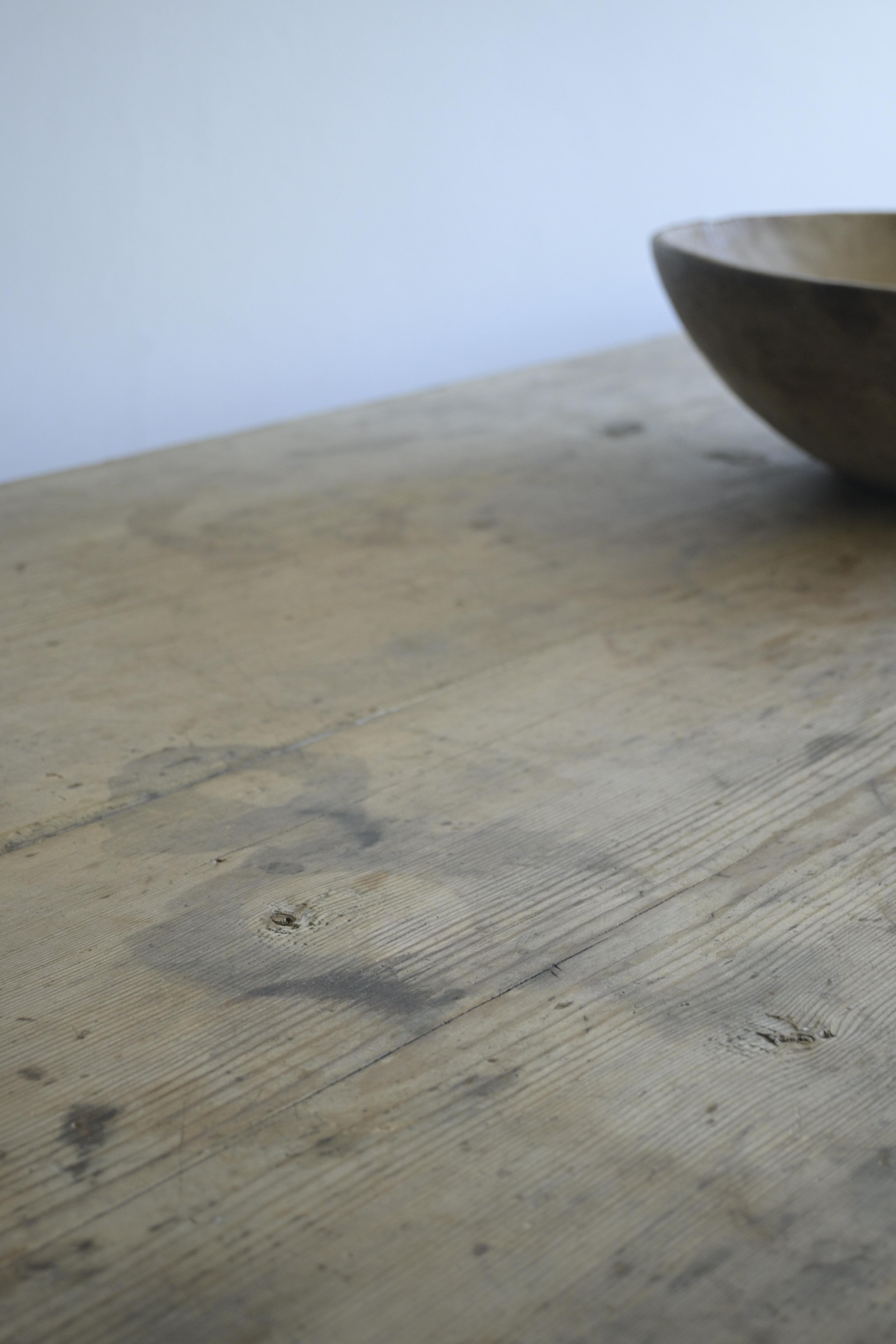 Long Swedish Trestle Table ca 1780 3