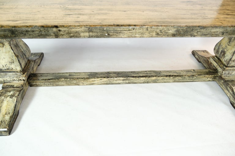 Long Table on Column, Original Colour, 1920 For Sale at 1stDibs