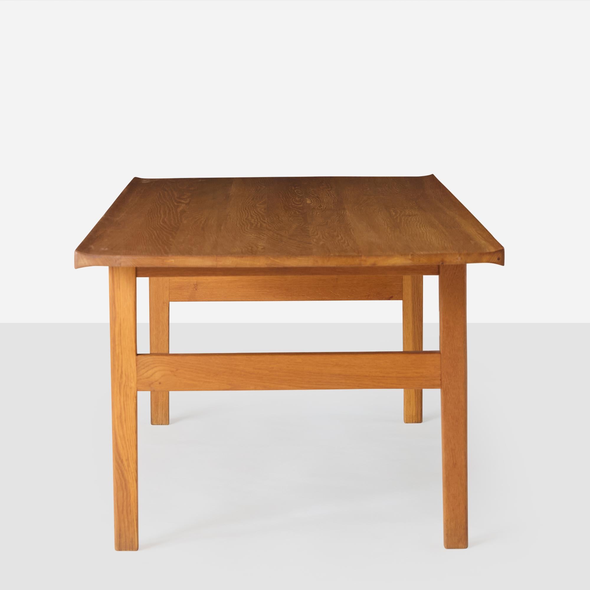 Danois Table basse longue en teck de Tove & Edvard Kindt-Larsen en vente