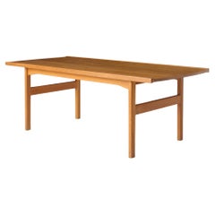 Mesa baja larga de teca de Tove & Edvard Kindt-Larsen