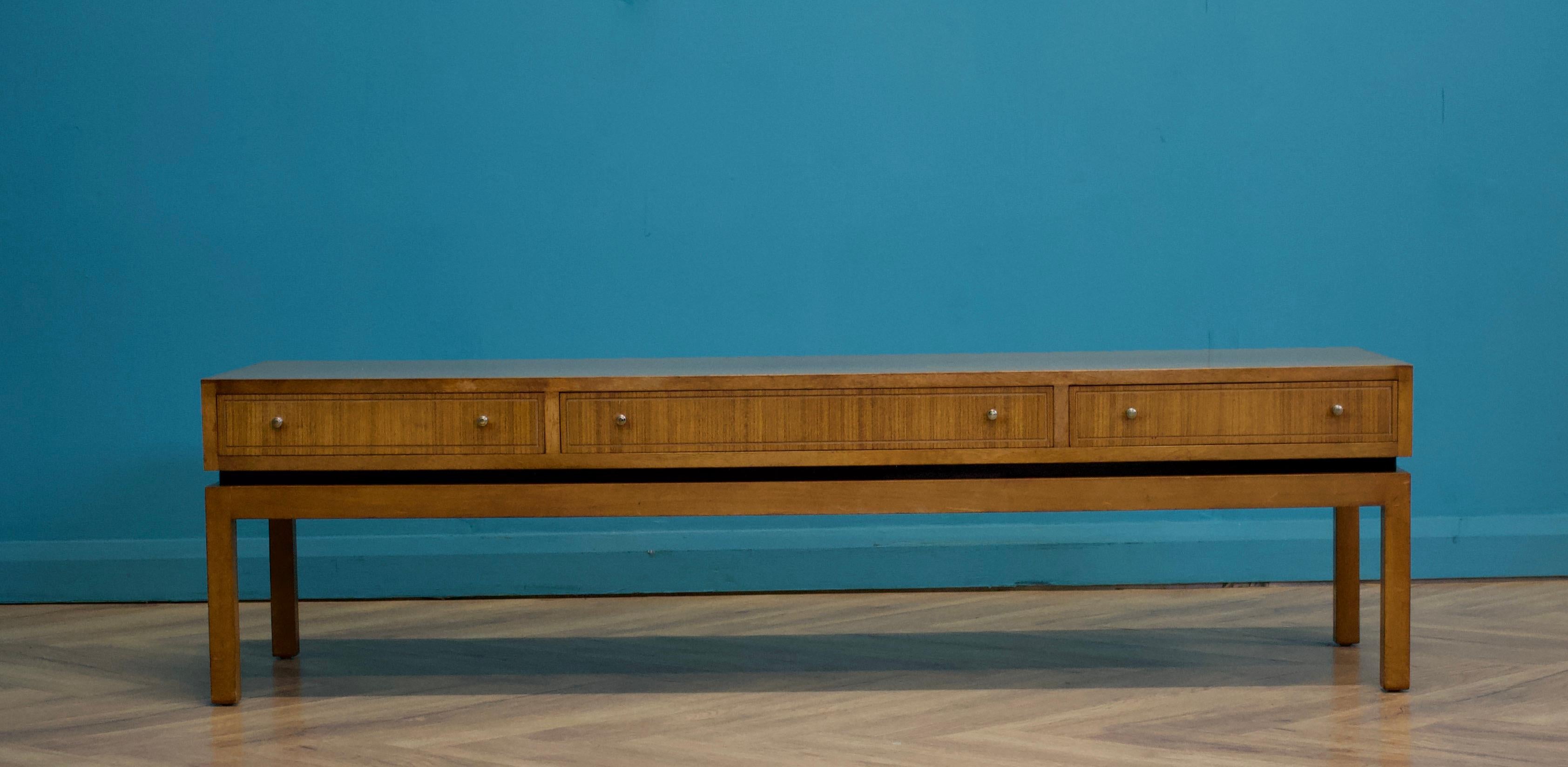 Long Teak Coffee Table from Greaves and Thomas, 1960s 1