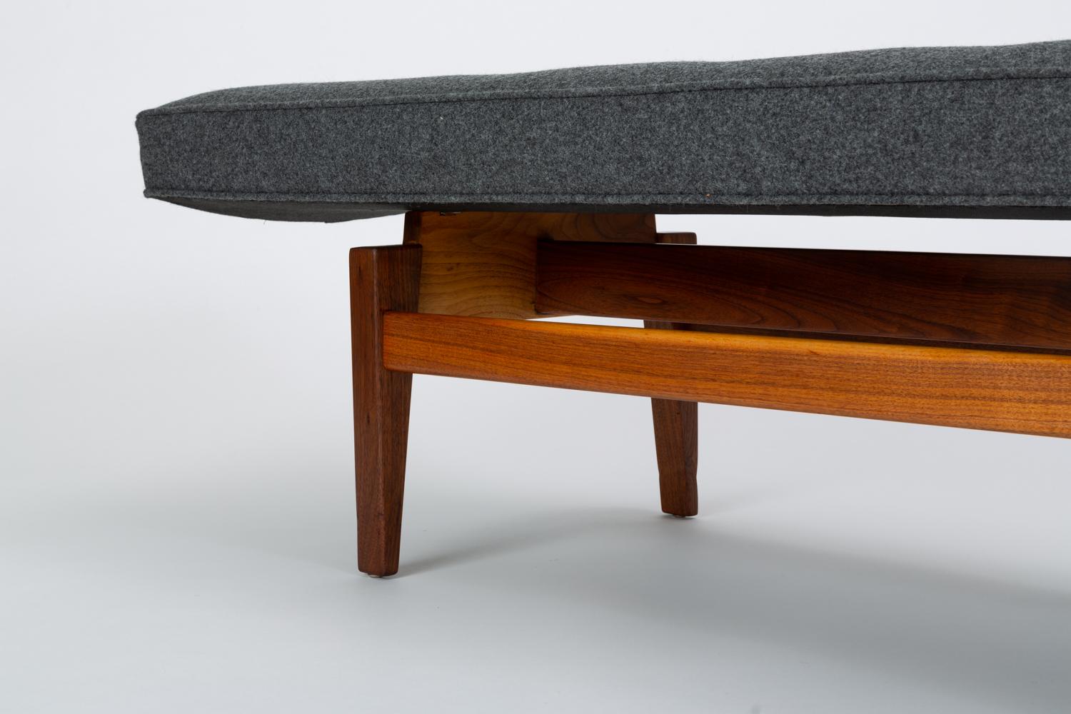 Long Upholstered Bench by Jens Risom 4