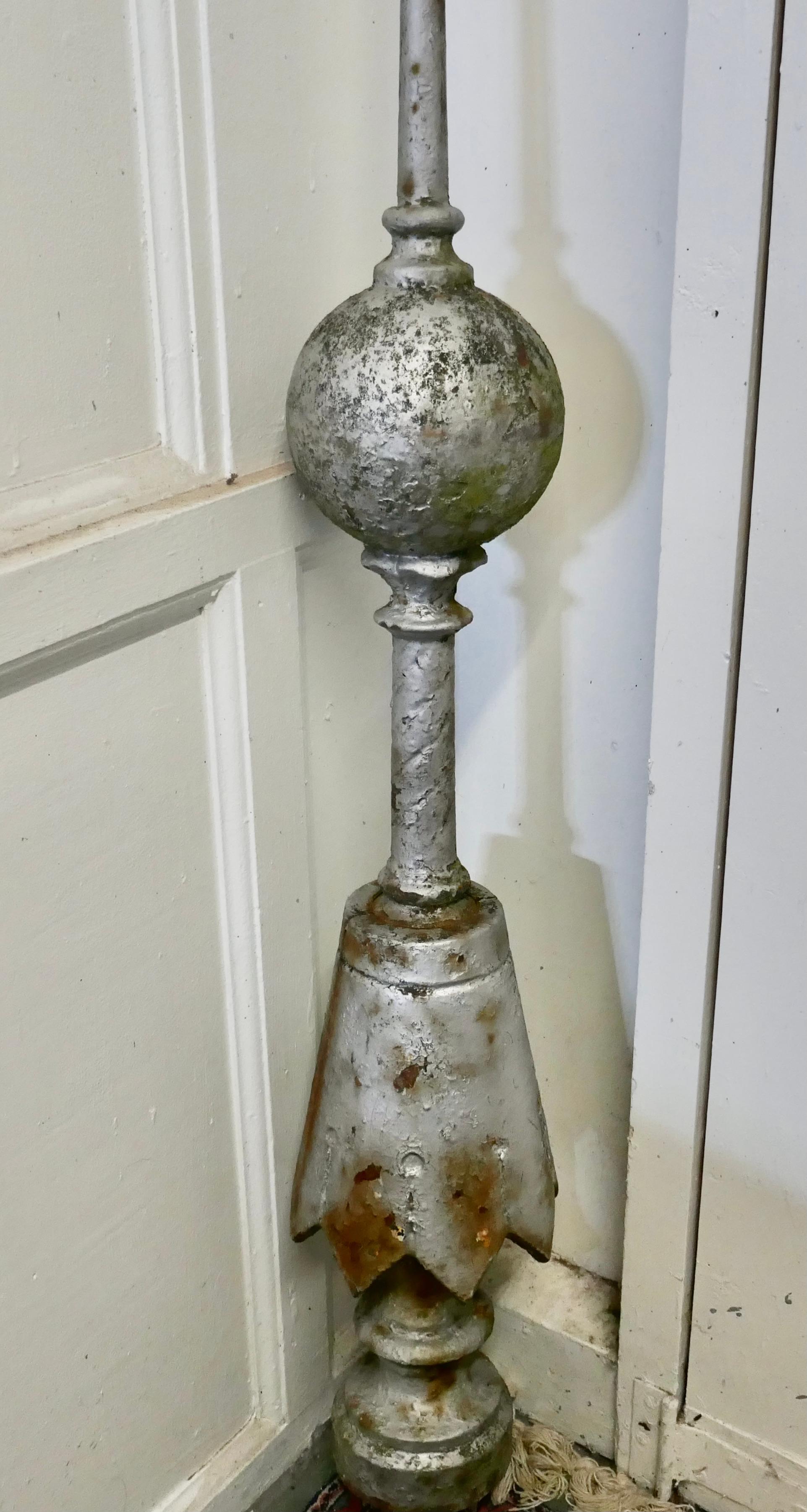 Arts and Crafts Long Victorian Roof Finial For Sale