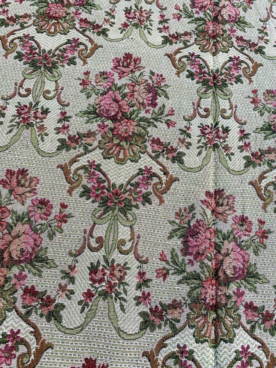French Long Vintage Tissue for Upholstery For Sale