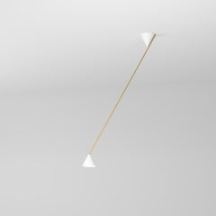 Long White Hat Ceiling Light by Atelier Areti