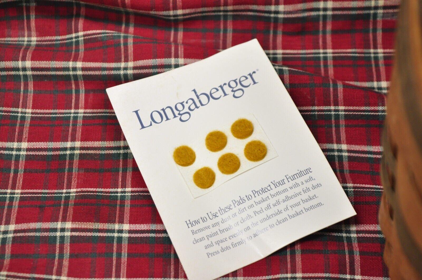 Panier Longaberger 1994 Jingle Bell Basket 1995 Dresde 1988 Panier - 3 pièces en vente 3