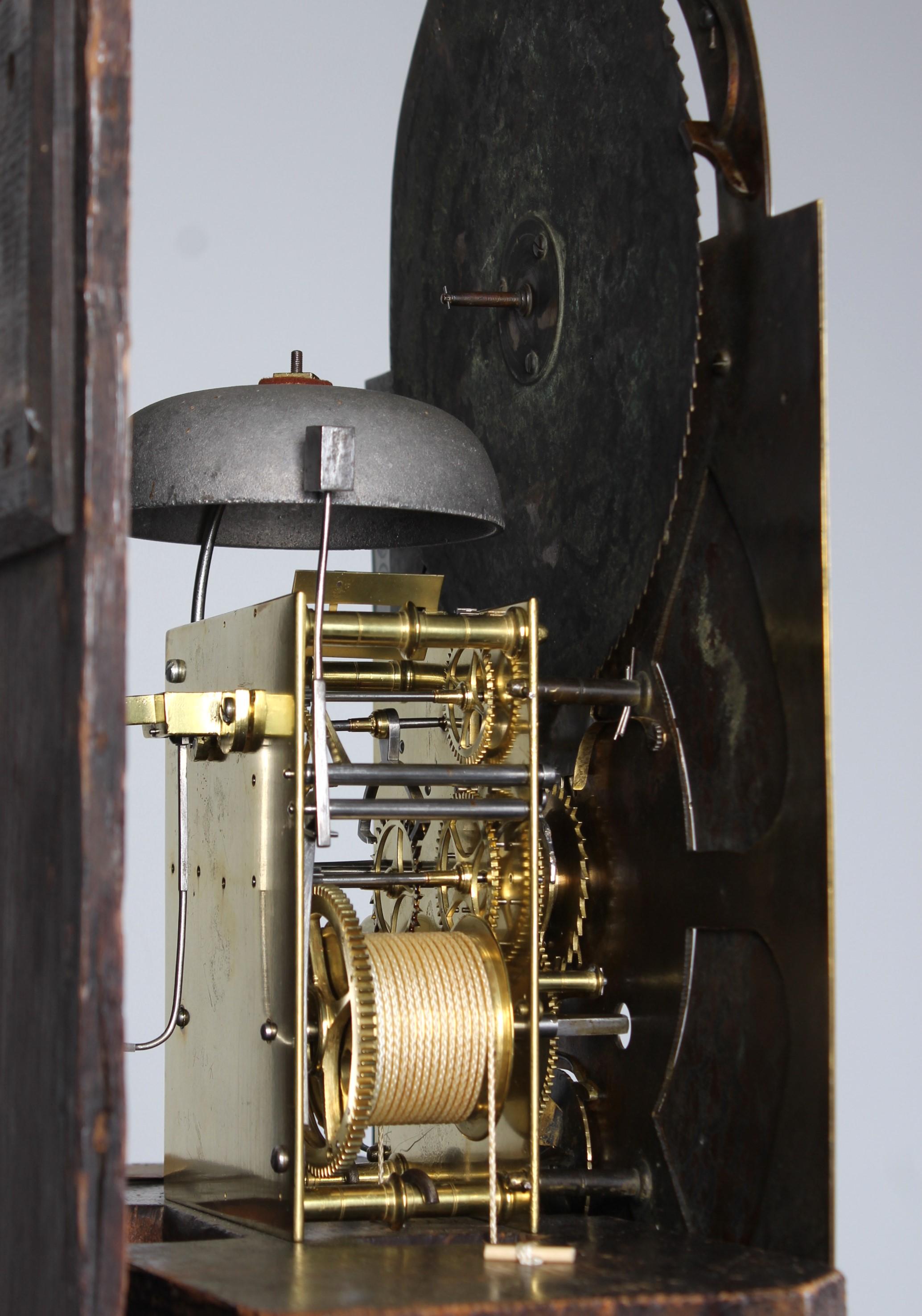 Longcase Clock, Moonphases, Date and Seconds, John Clifton Liverpool, circa 1785 For Sale 7