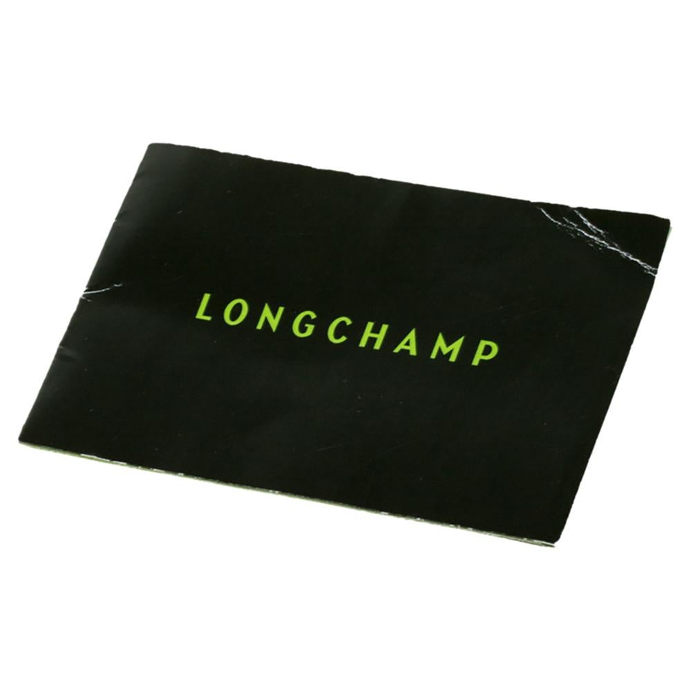 Longchamp Beige Leather Flap Crossbody Bag In Good Condition In Dubai, Al Qouz 2