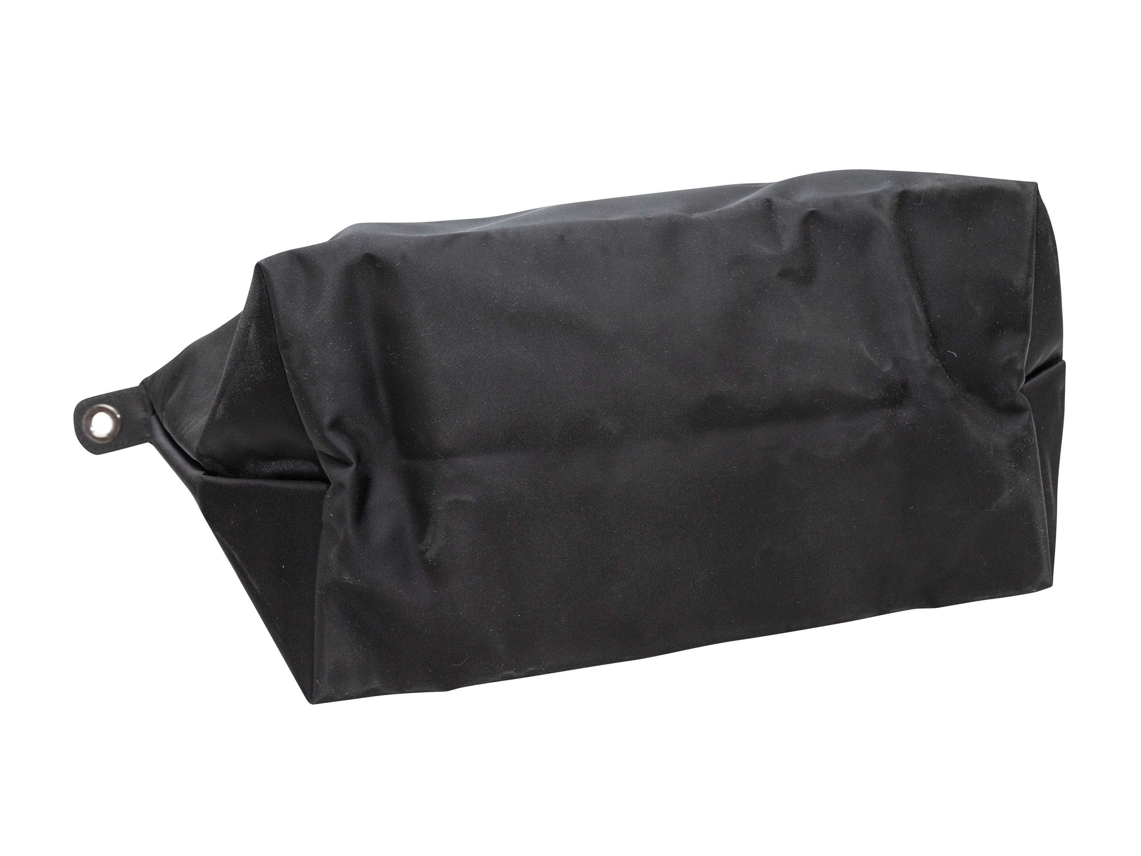 Longchamp Black Le Pliage Crossbody Tote Bag Bon état à New York, NY
