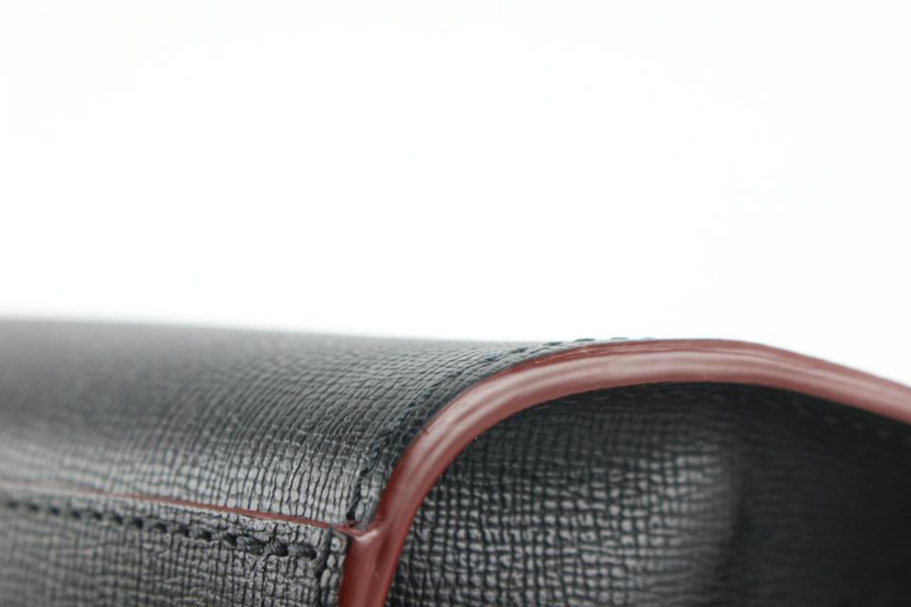 Longchamp Black Leather Extra Small Le Pliage 2way Mini 1224lc25 2