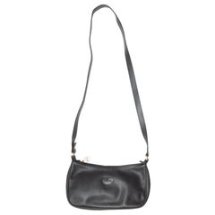 Longchamp - Mini sac à main en cuir noir