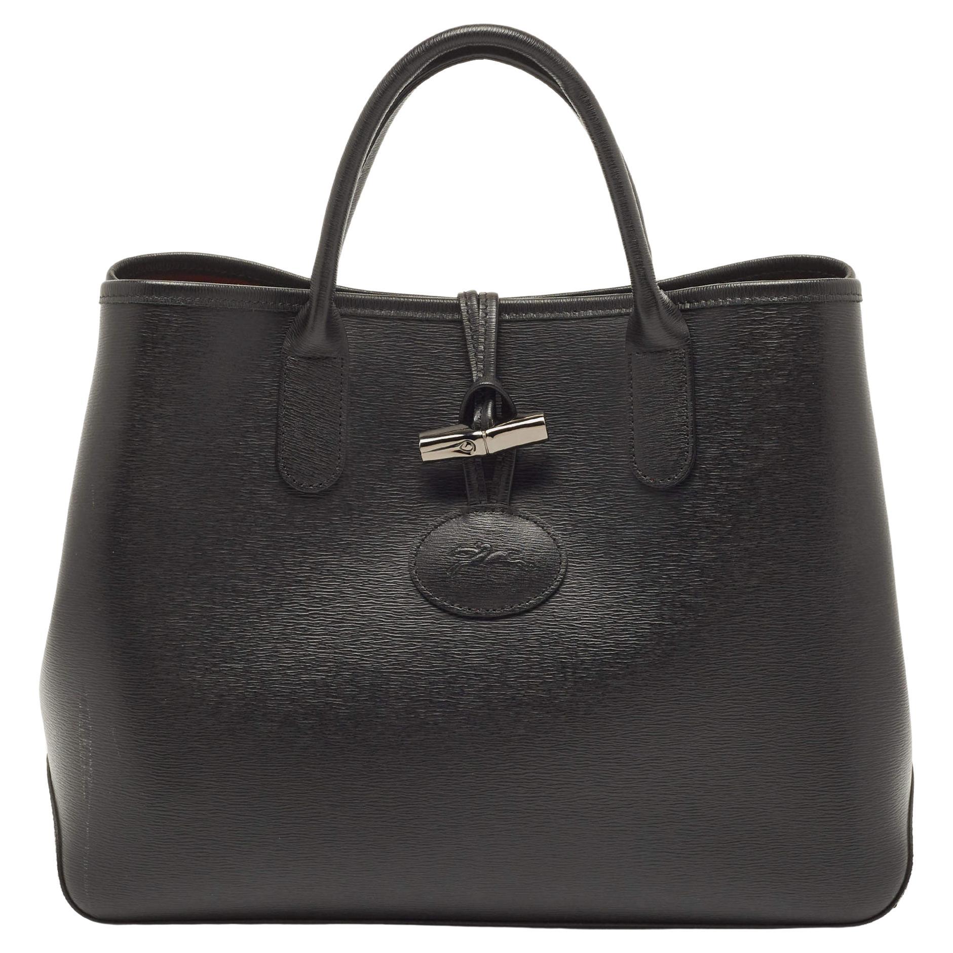 Longchamp Medium Roseau Leather Shoulder Bag - Farfetch