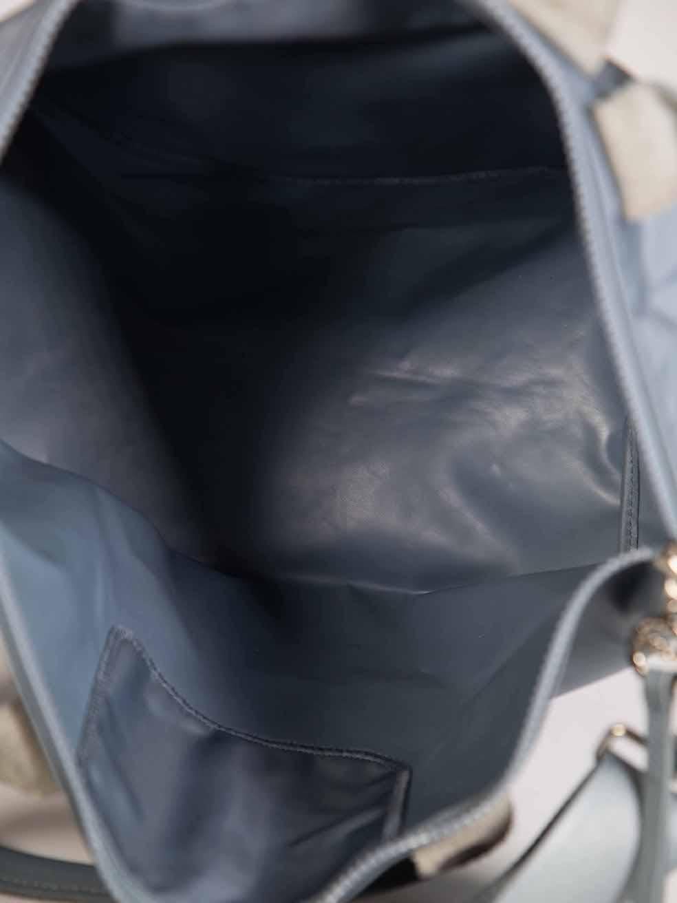 Longchamp Blue Le Pliage Nylon Tote 2