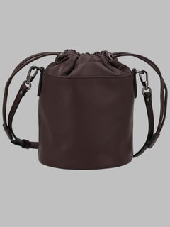 Longchamp Bucket Bag — Brown