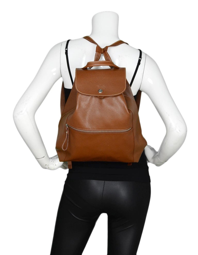 Le foulonne leather backpack hotsell