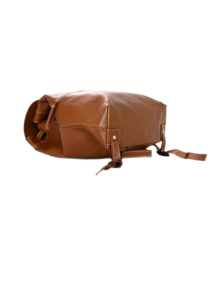 longchamp le foulonne leather backpack