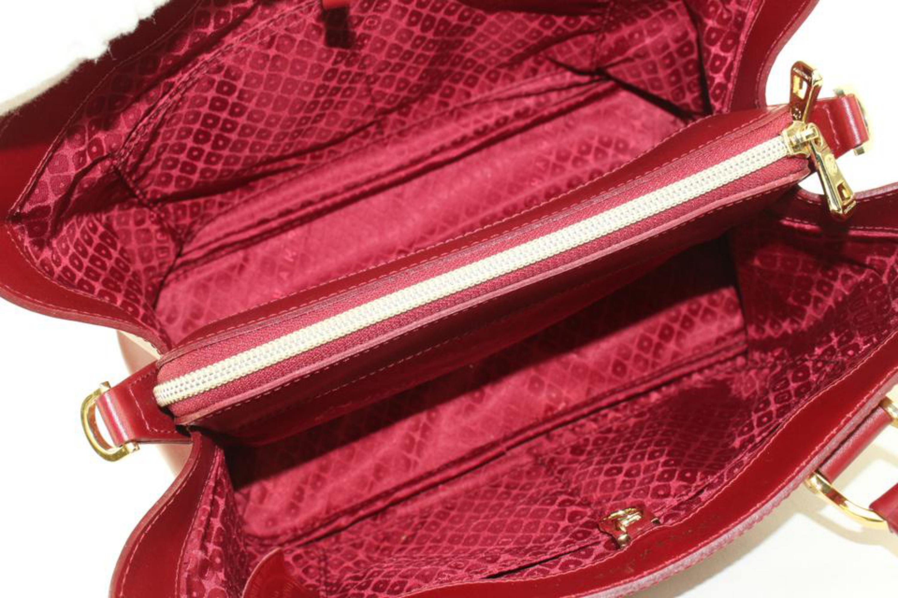 longchamp red burgundy