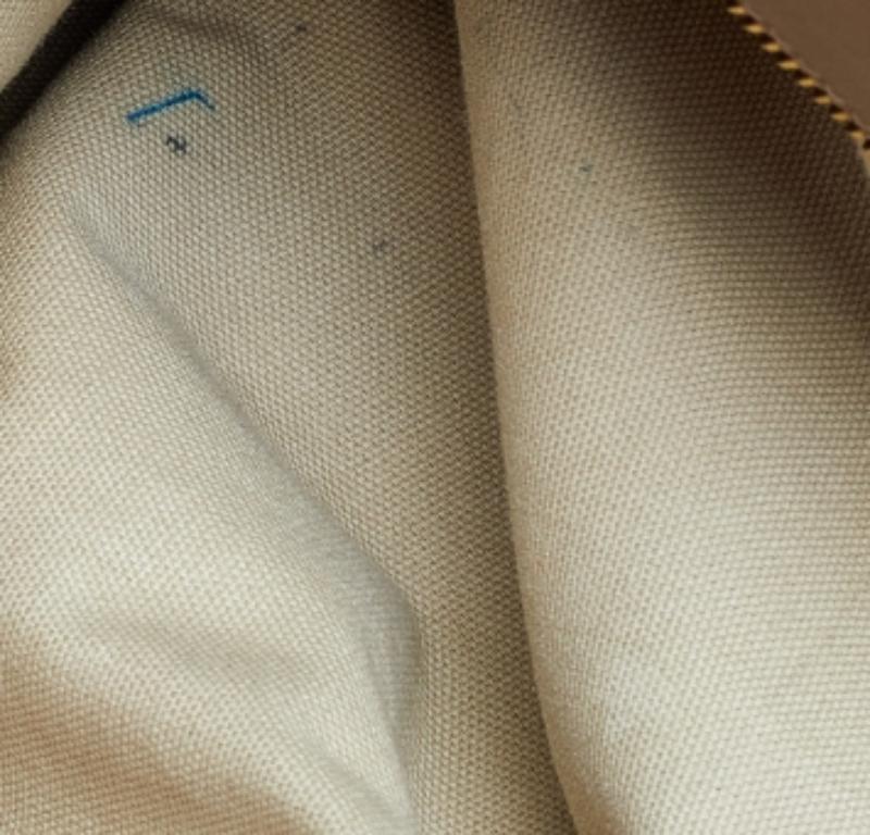 Longchamp Gold Leder Große LM Cuir Einkaufstasche 4