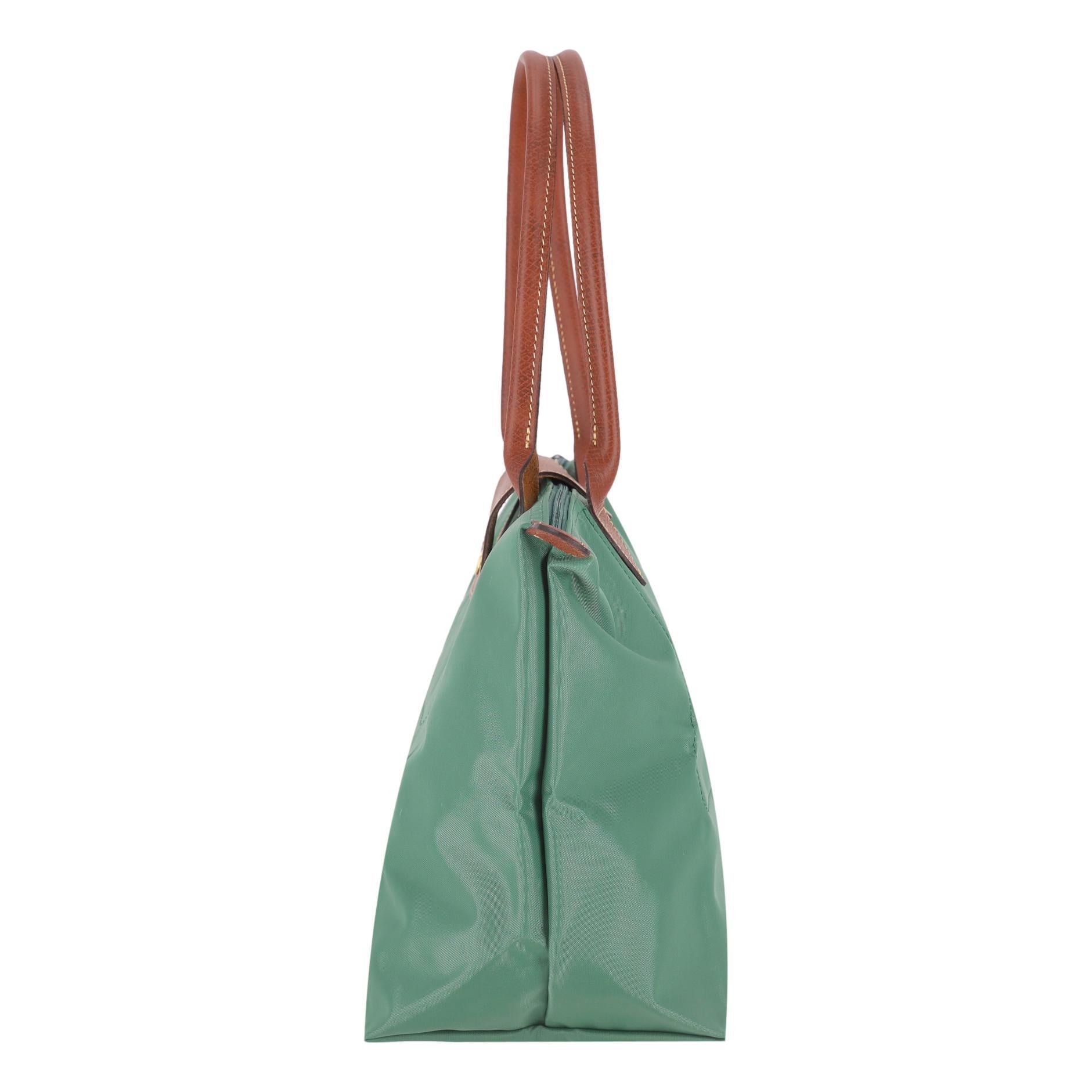 Gray Longchamp Le Pliage Original Large Tote Bag For Sale