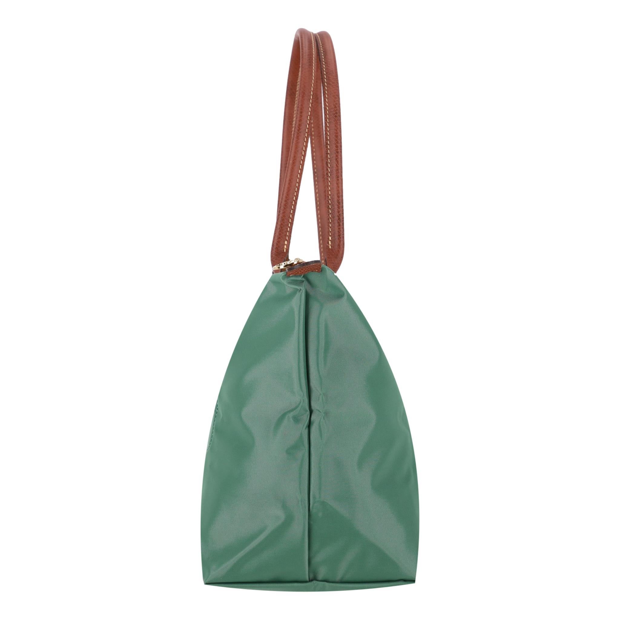 Gray Longchamp Le Pliage Original Large Travel Bag