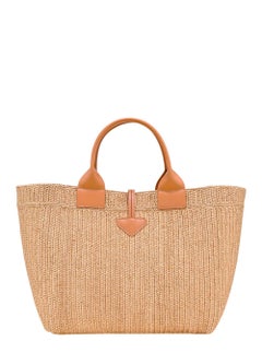 Longchamp Le Smart Tote Bag — Beige