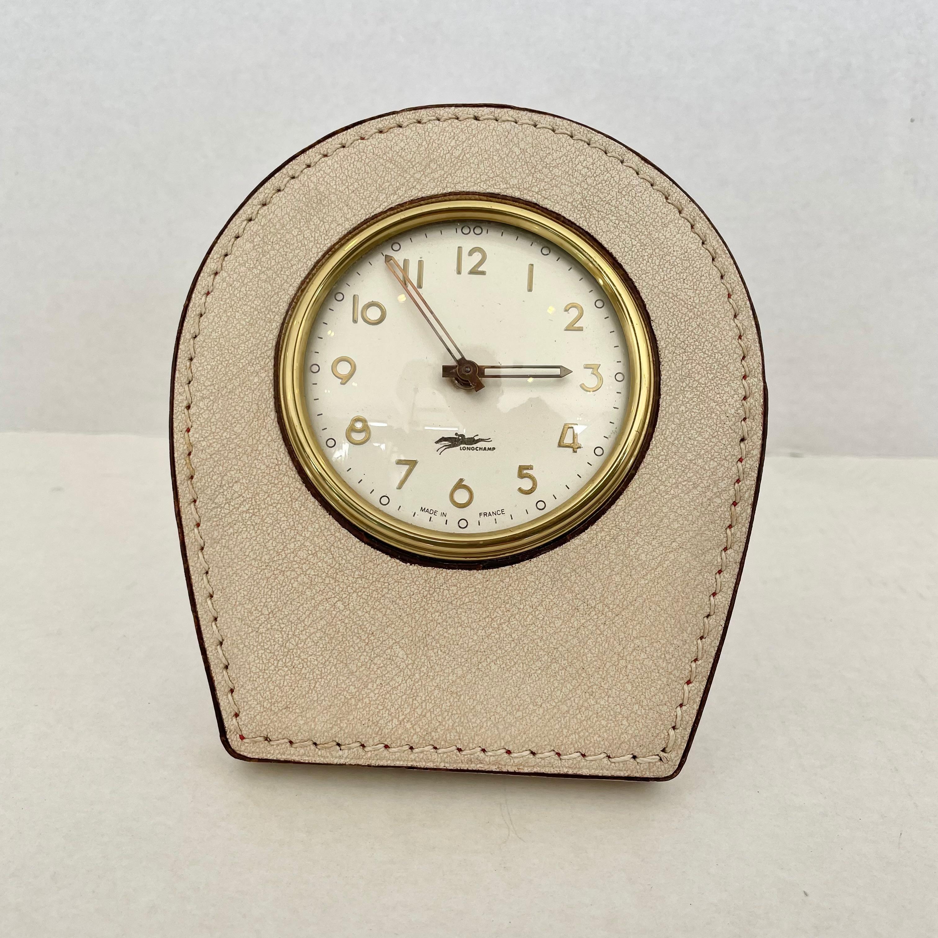 Longchamp Leather Clock For Sale 6