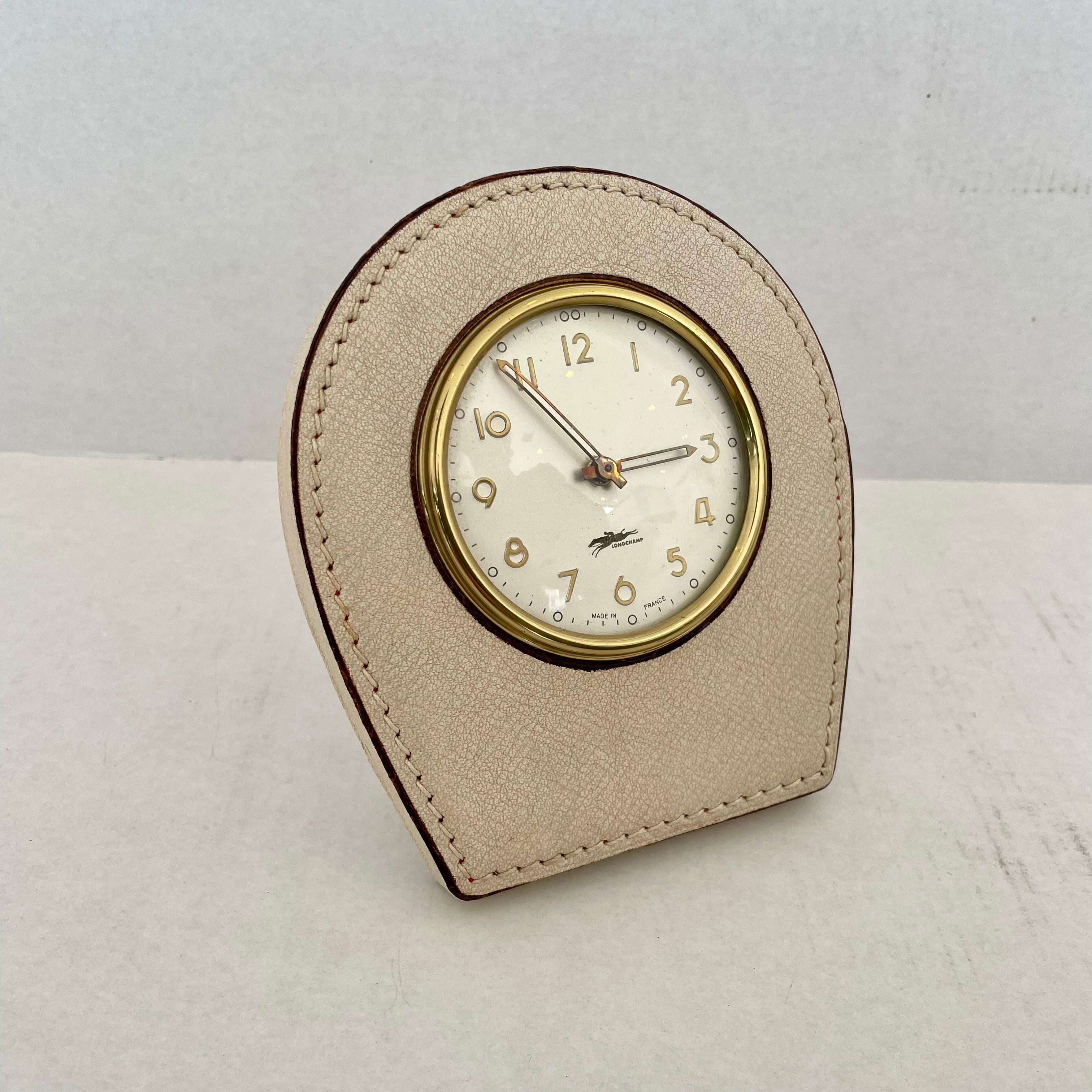 Longchamp Leather Clock For Sale 7