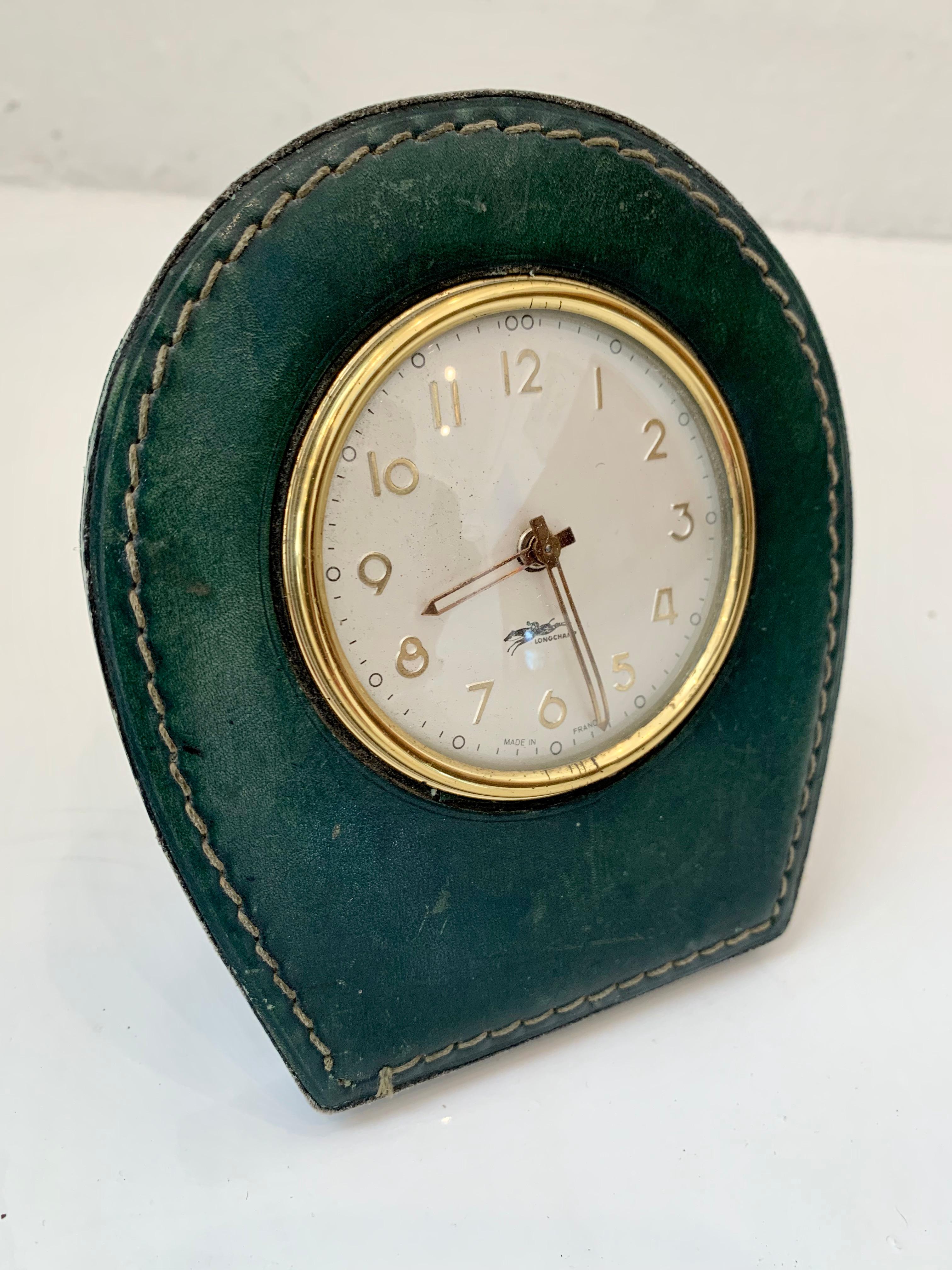 Longchamp Leather Clock 1