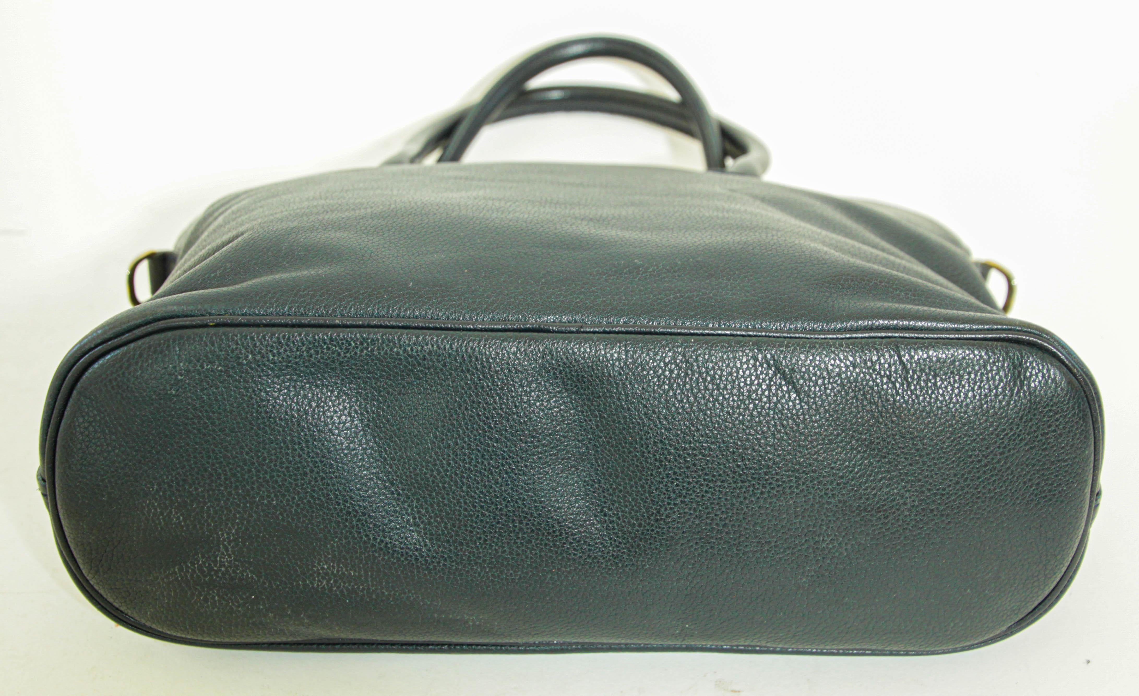 Longchamp Leather Handbag Made in France 5