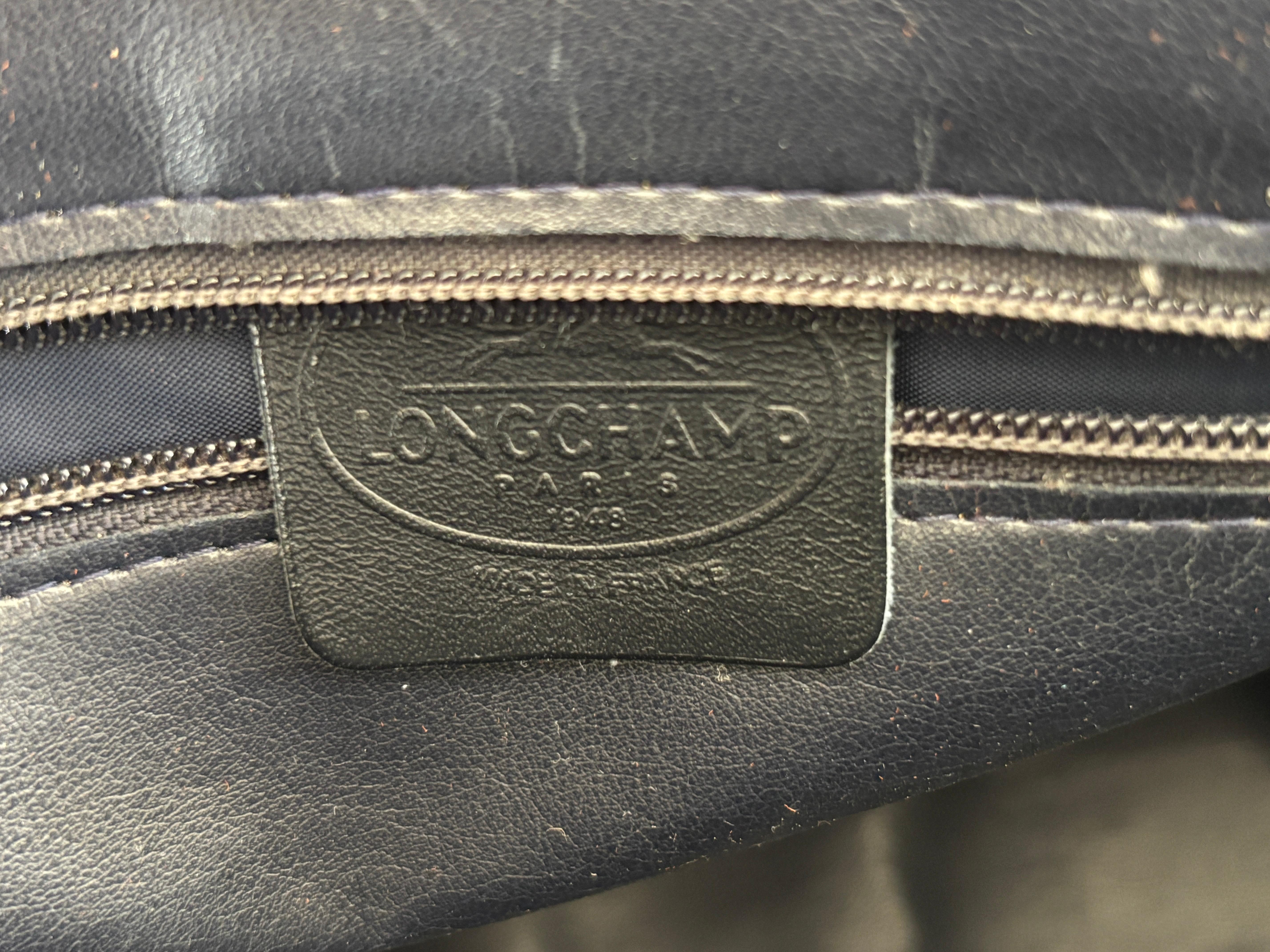 Longchamp Leather Handbag Made in France 7