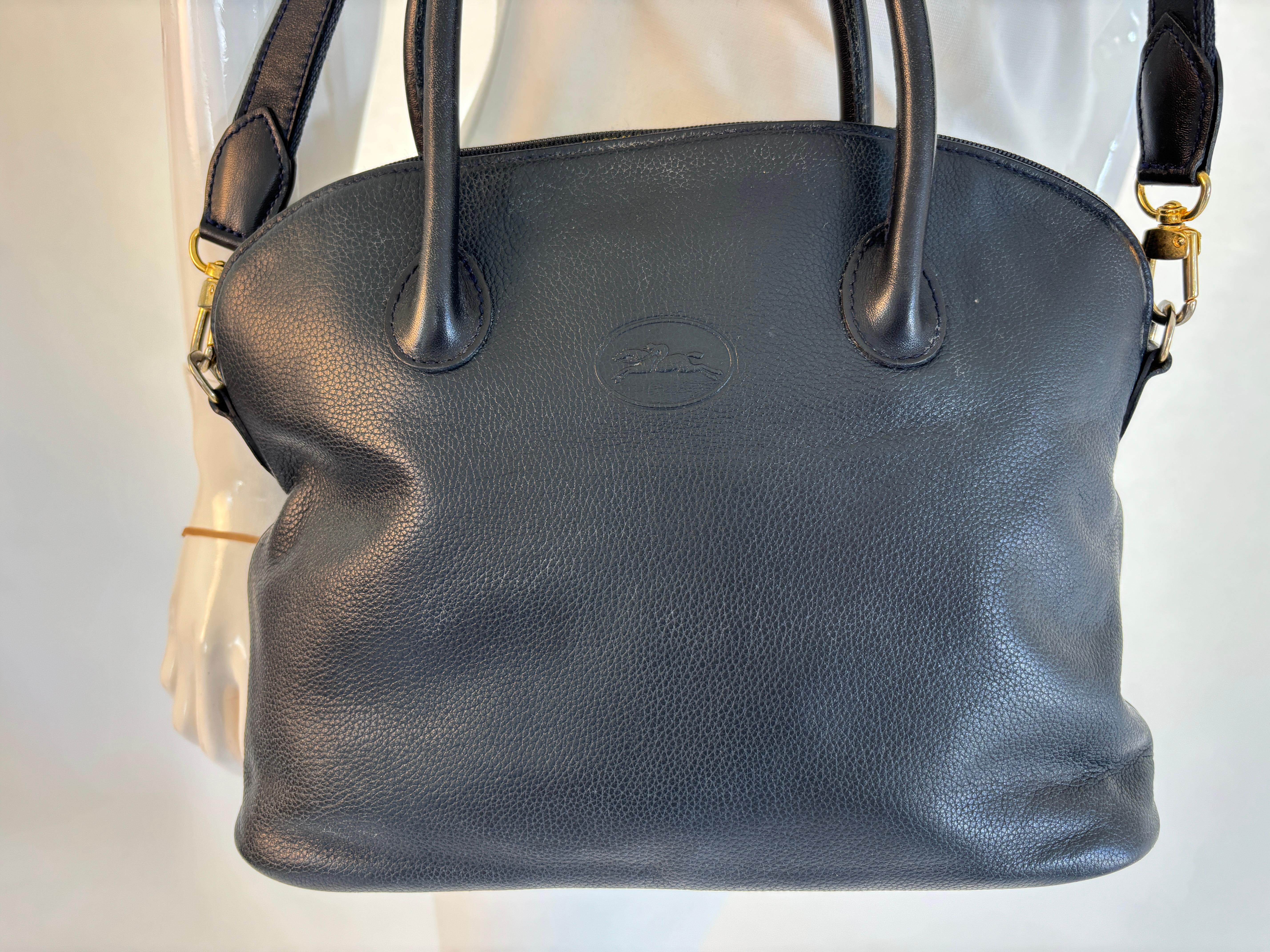 Longchamp Leather Handbag Made in France 1