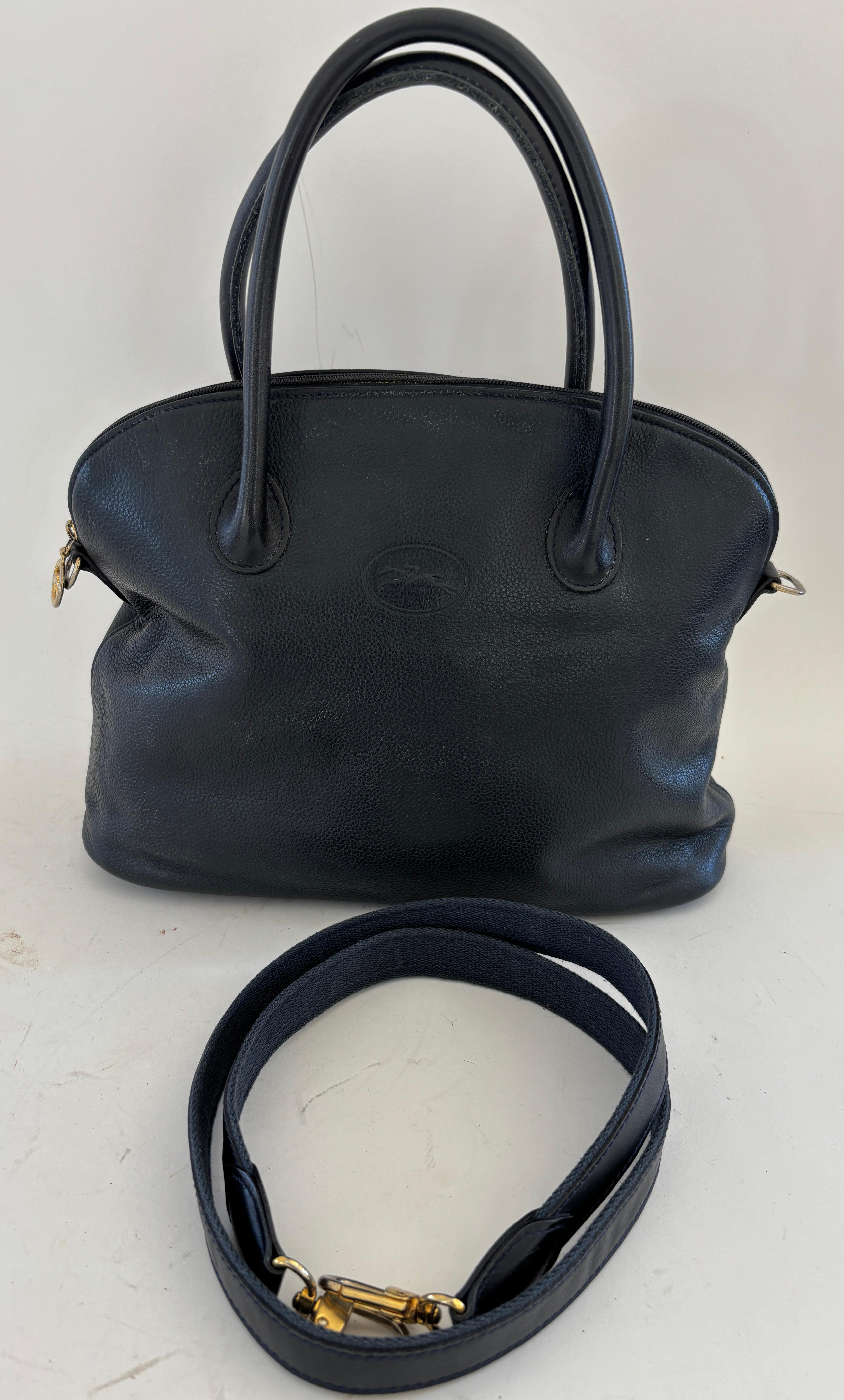 Longchamp Leather Handbag Made in France 3