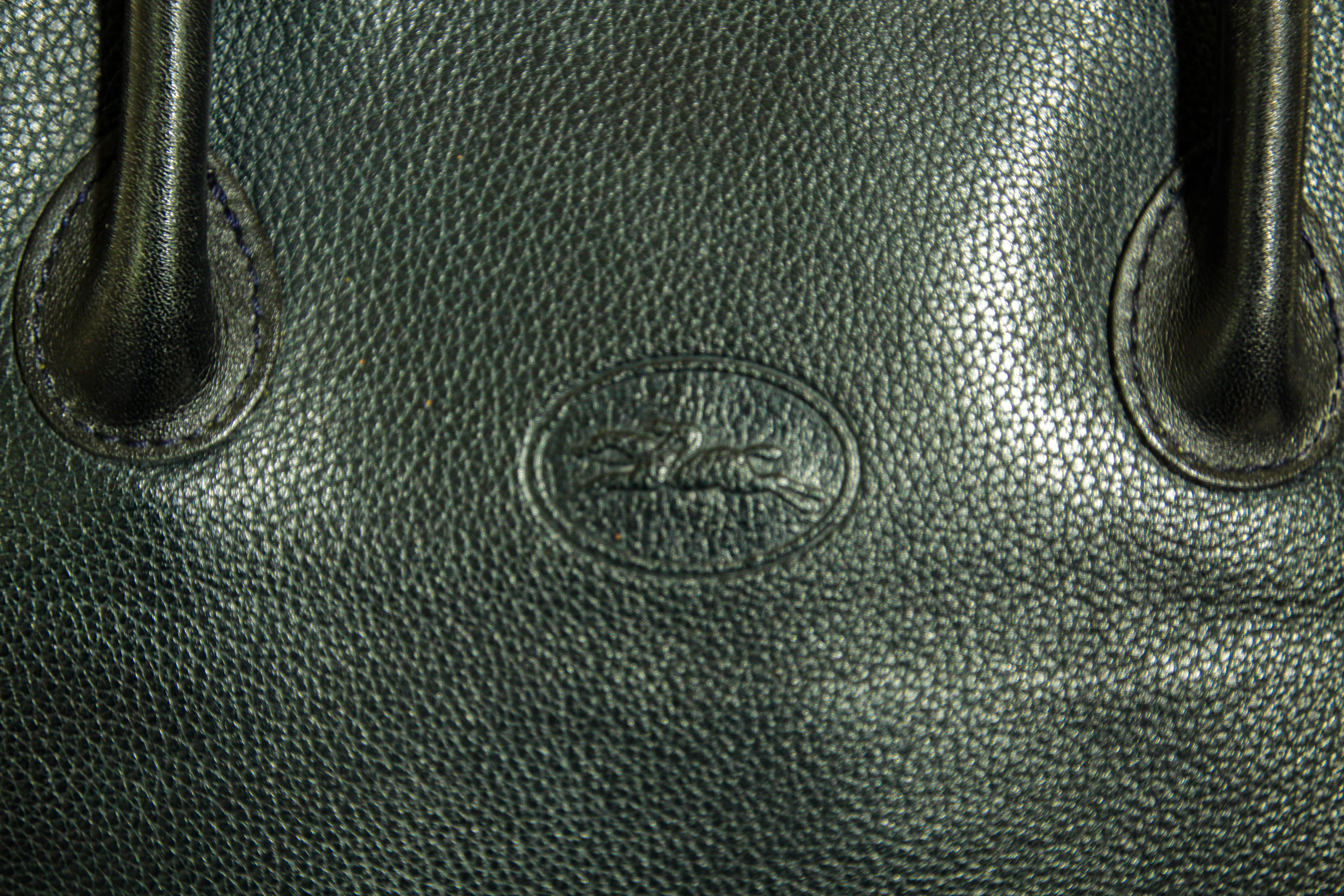 Longchamp Leather Handbag Made in France 2