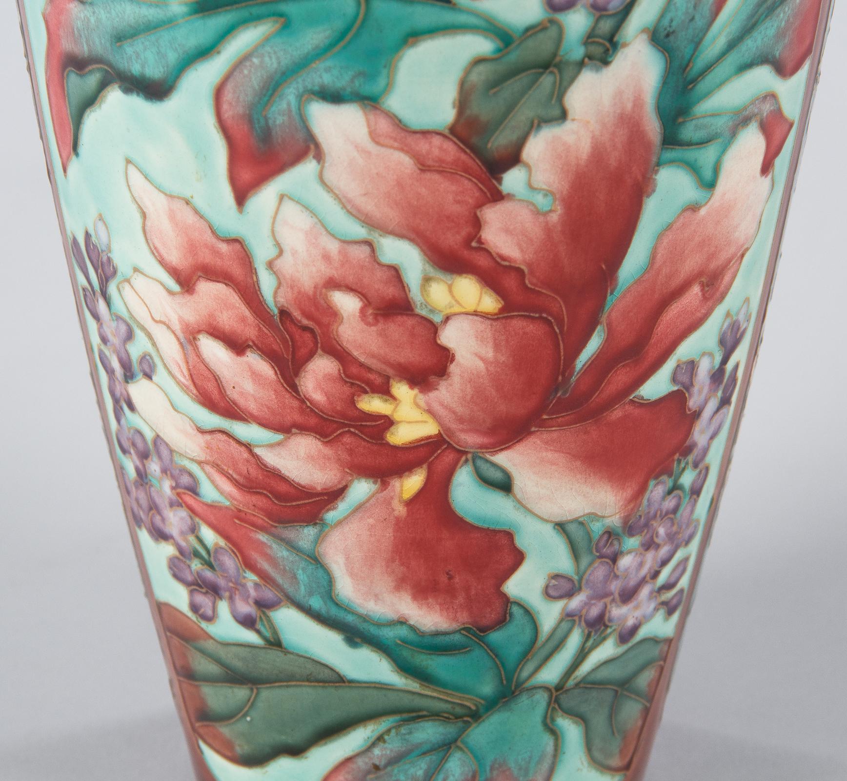 Longchamp Majolica Ceramic Vase, 1900s 6