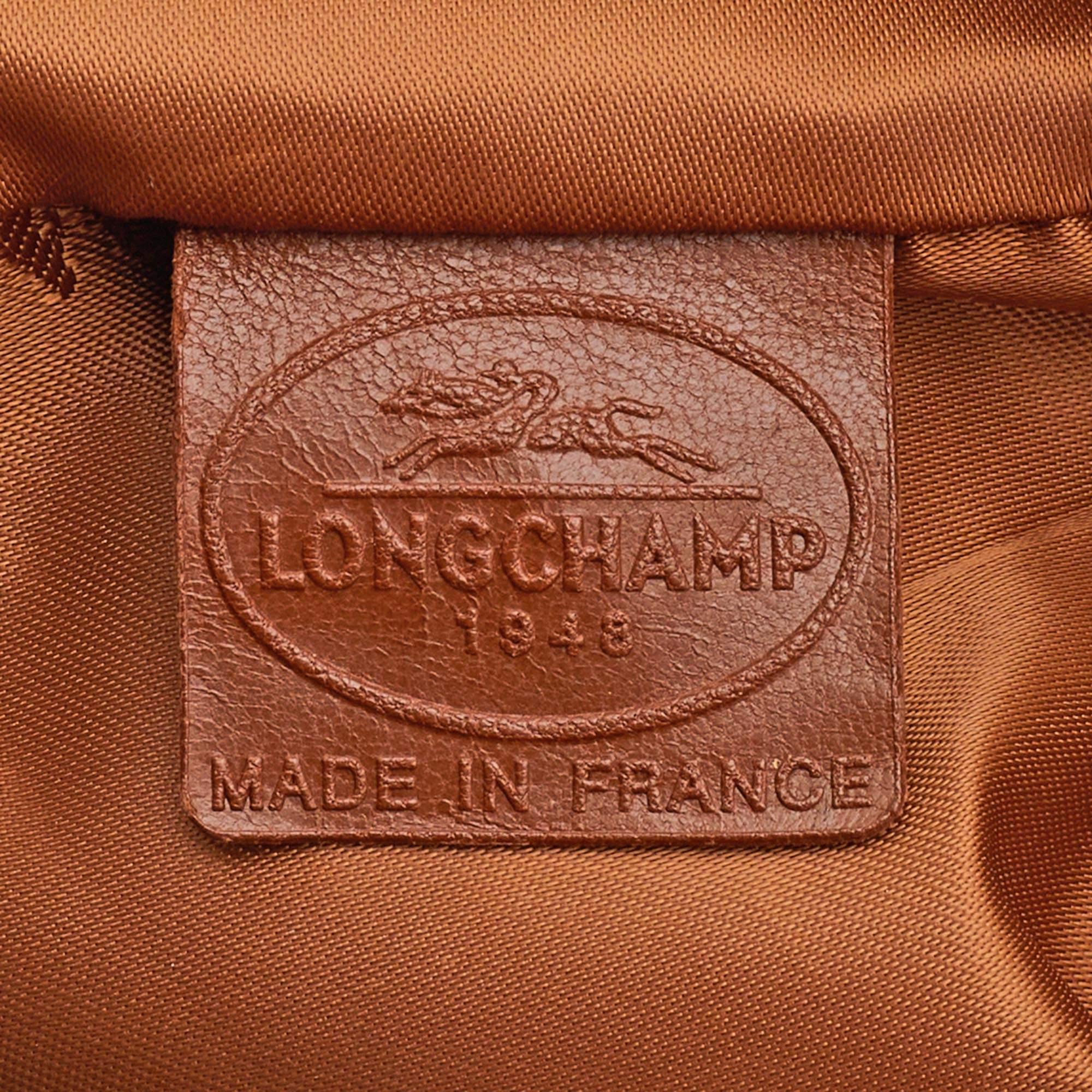 Longchamp Mustard Leather Large 3d Shopper Tote 7