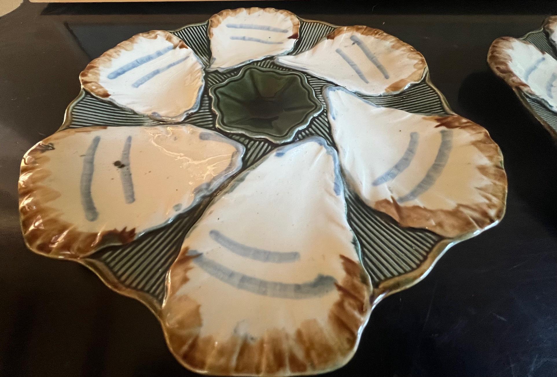 Longchamp Oyster Plate, C., 1900 1