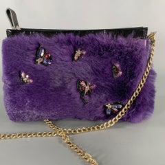 LONGCHAMP Purple Rabbit Cross Body Bags