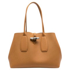 Longchamp Roseau Caramel Beige Handbag